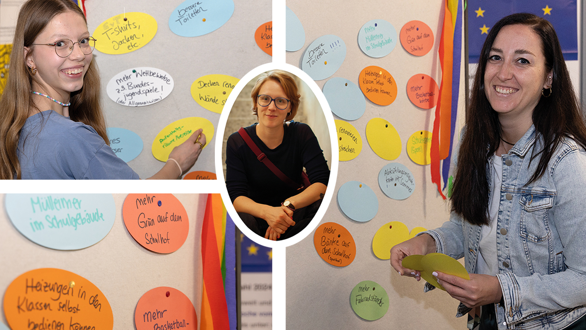 Während der Demokratietage am EvT fanden spannende Diskussionen statt.