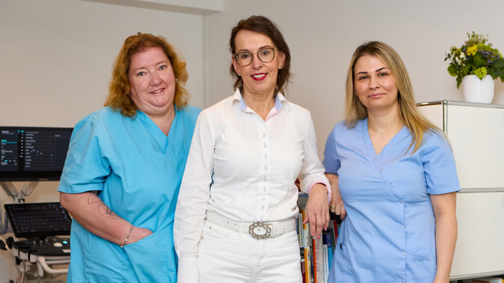 Das Team der Urologie am Beethovenpark um Frau Dr. Feinen