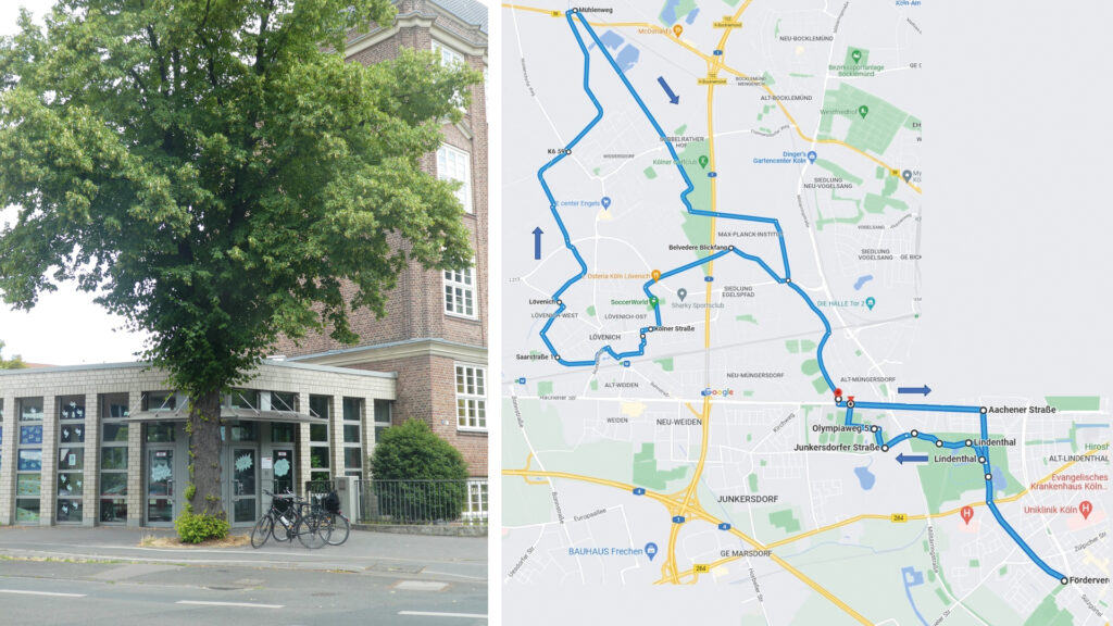 Radtour in den Kölner Westen