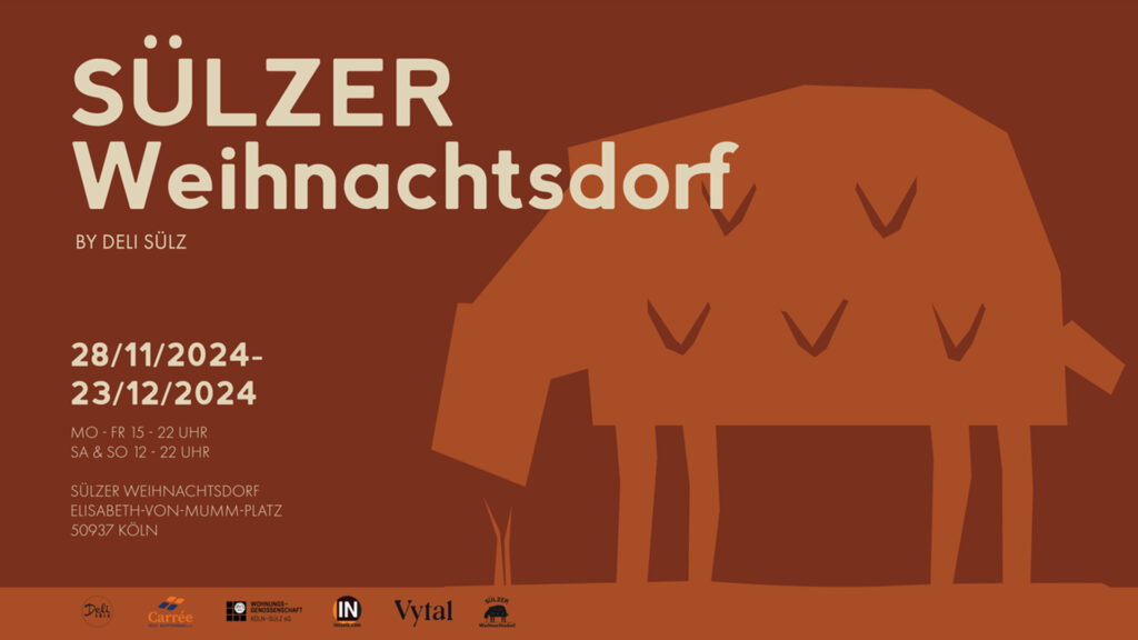 Plakatmotiv Sülzer Weihnachtsdorf