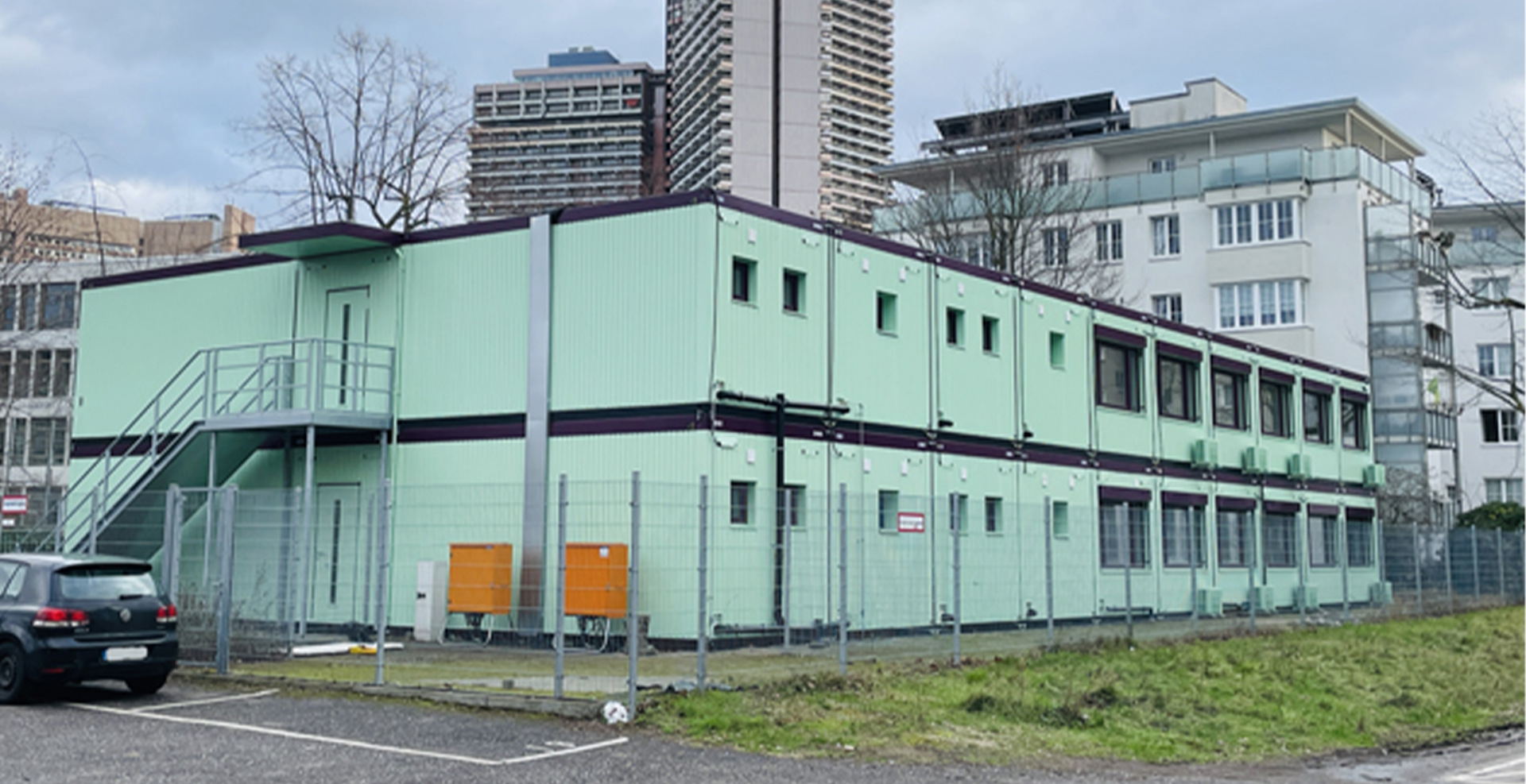 Ein Bild der Geflüchtetenunterkunft